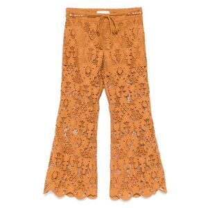 Zimmermann Brown Trousers - Flared Trousers Women